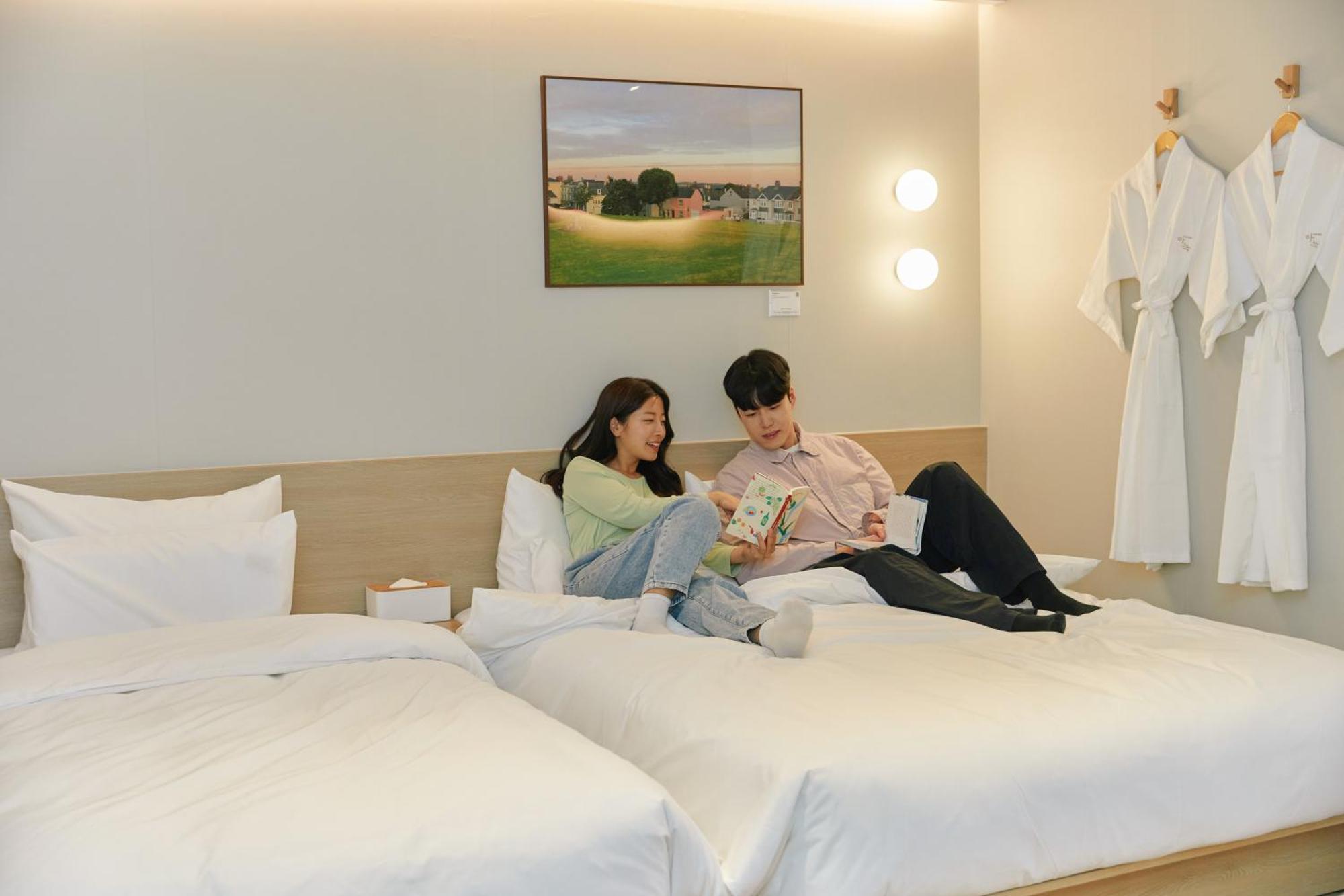 Aank Hotel Incheon Songdo Exteriér fotografie