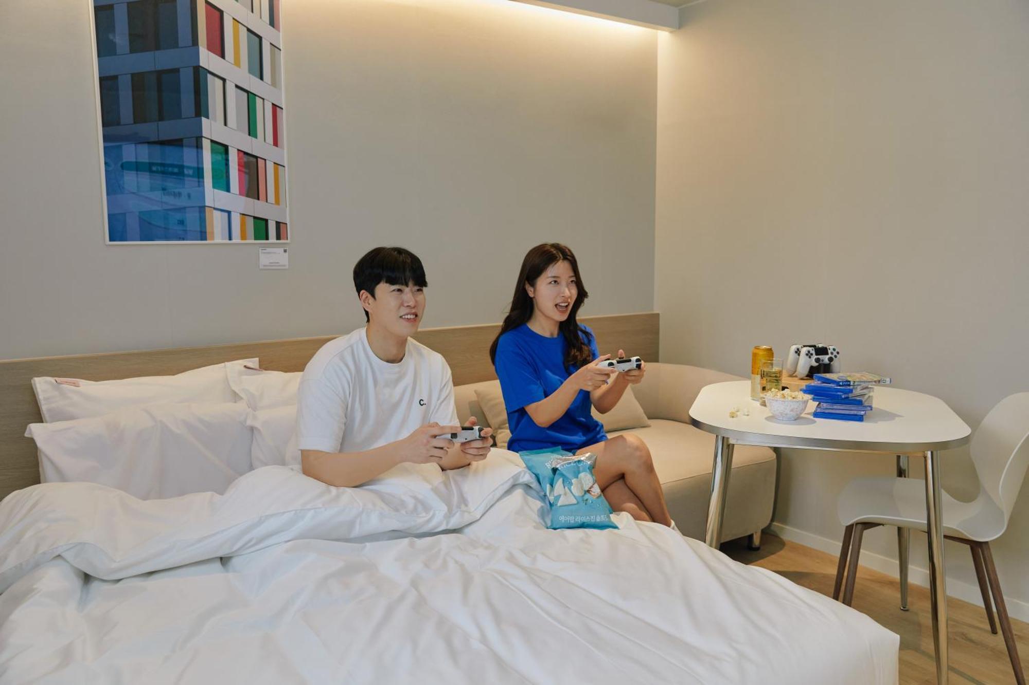 Aank Hotel Incheon Songdo Exteriér fotografie